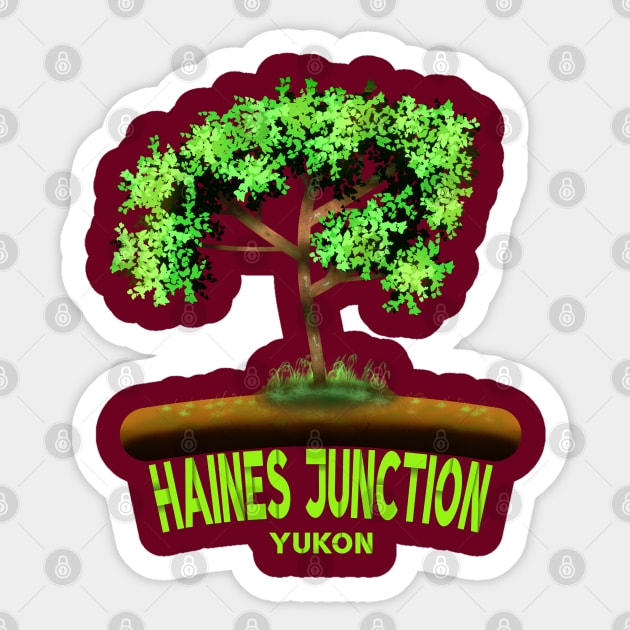 Haines Junction Sticker by MoMido